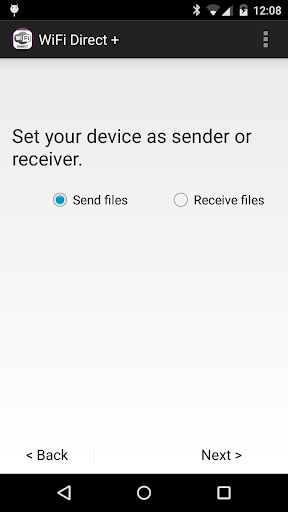 WiFi Direct + - عکس برنامه موبایلی اندروید