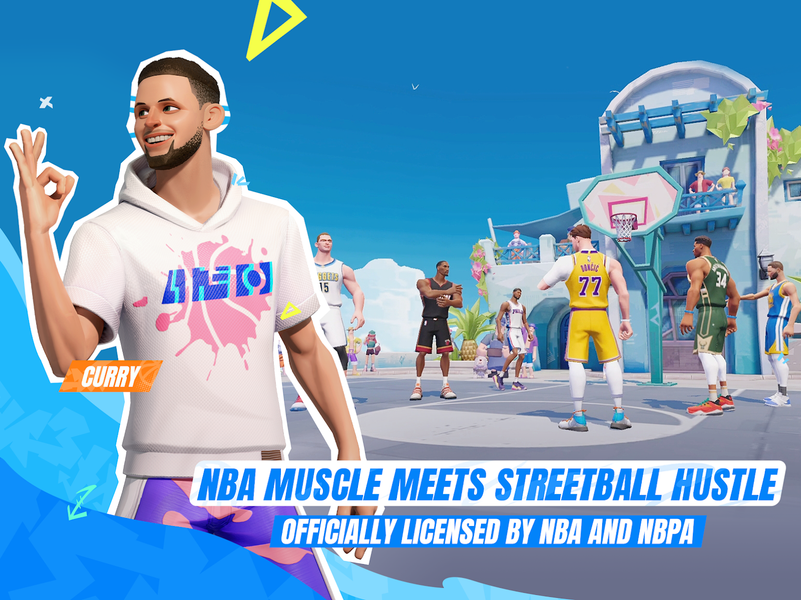 Dunk City Dynasty - Gameplay image of android game