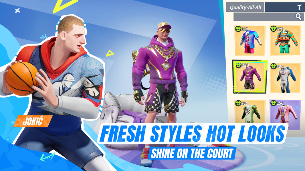 Dunk City Dynasty - Gameplay image of android game