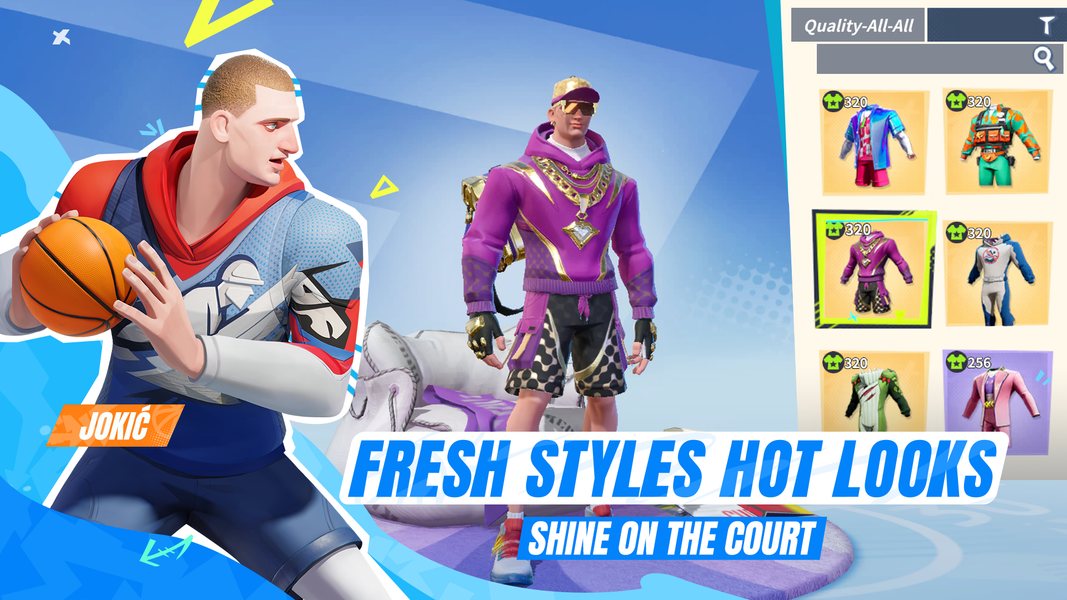 Dunk City Dynasty - Gameplay image of android game