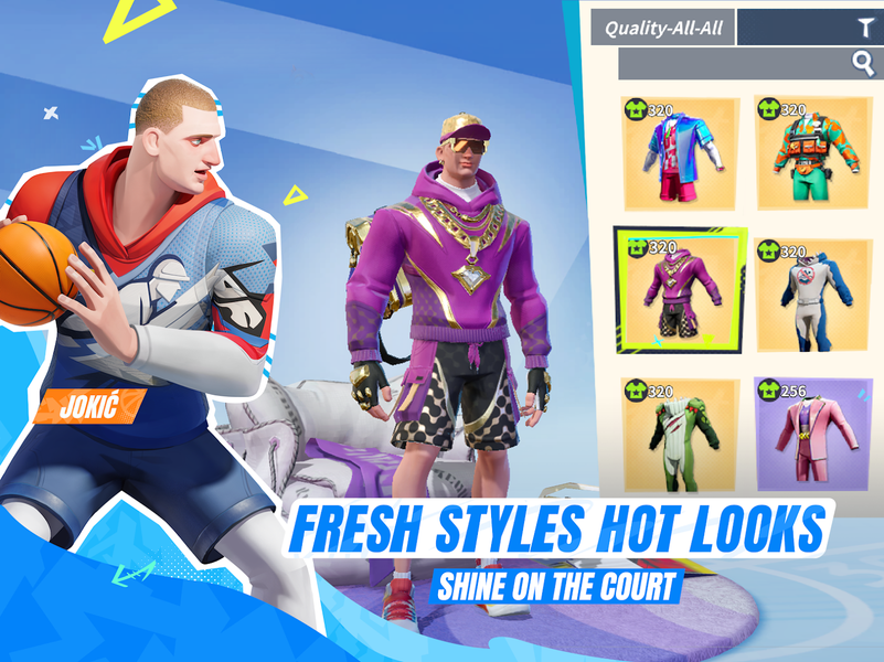 Dunk City Dynasty - Gameplay image of android game