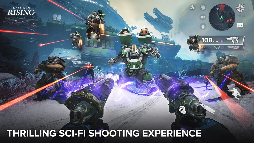 Destiny: Rising - Gameplay image of android game