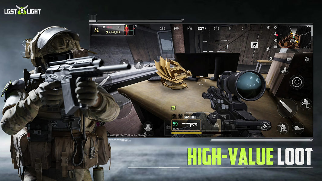 Lost Light: Weapon Skin Treat - عکس برنامه موبایلی اندروید