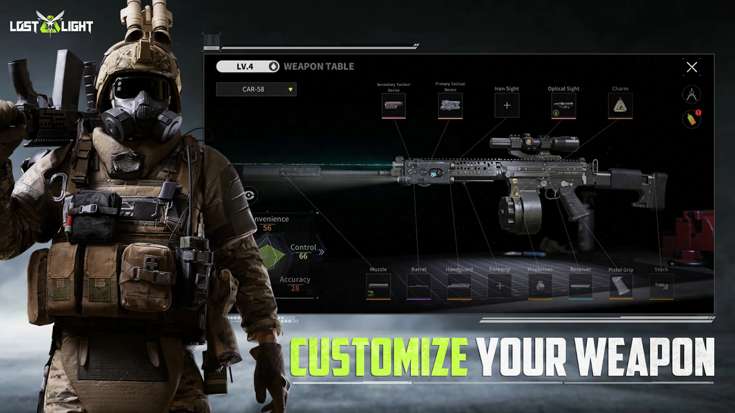 Lost Light: Weapon Skin Treat - عکس برنامه موبایلی اندروید