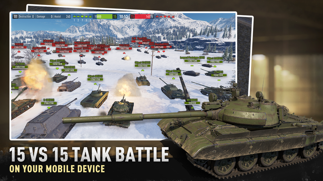 Tank Company - Gameplay image of android game