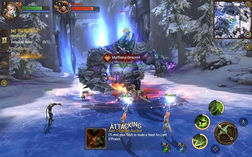 Crusaders of Light - Gameplay image of android game