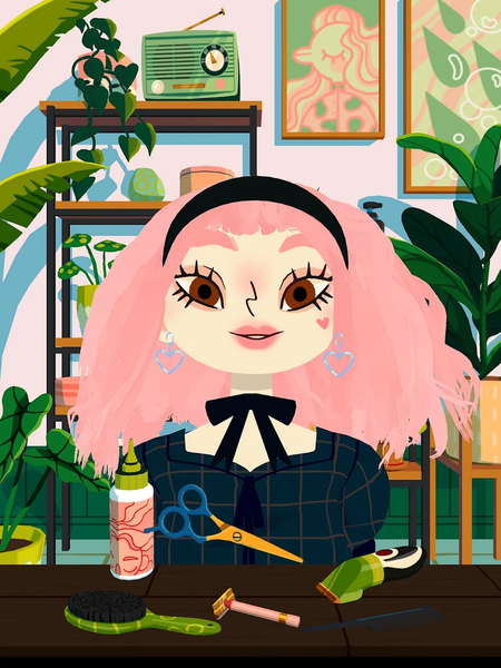 Toca Boca Hair Salon 4 NETFLIX - Gameplay image of android game