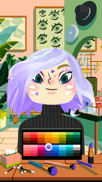 Toca Boca Hair Salon 4 NETFLIX - Gameplay image of android game
