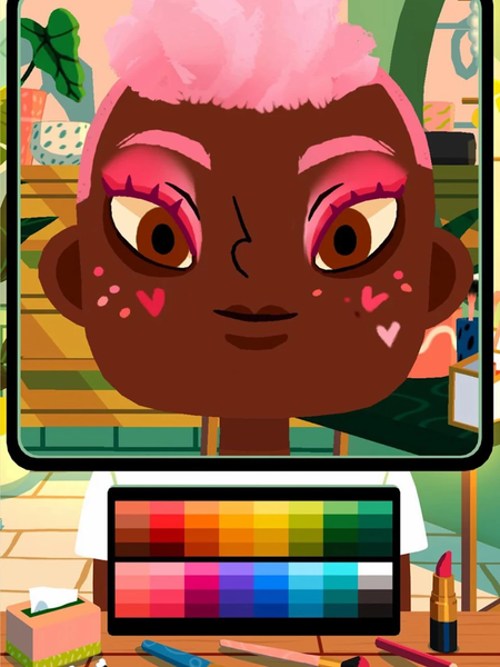 Toca Boca Hair Salon 4 NETFLIX - Gameplay image of android game