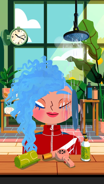Toca Boca Hair Salon 4 NETFLIX - Gameplay image of android game