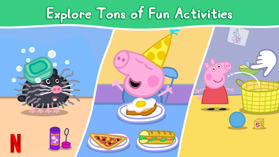 World of Peppa Pig NETFLIX - Gameplay image of android game