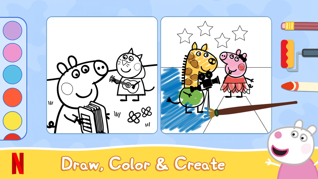 World of Peppa Pig NETFLIX - Gameplay image of android game