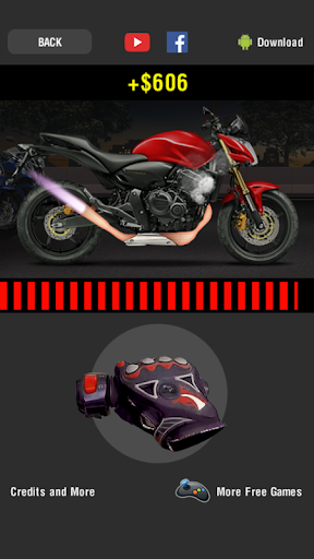 Moto Throttle - Gameplay image of android game