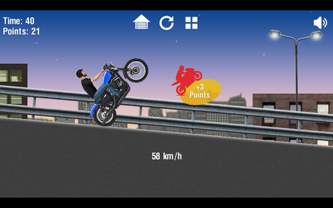 Moto Wheelie 2 - Net Free Games