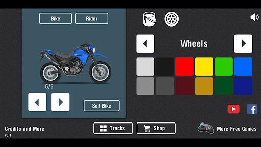 Moto Wheelie Plus - Gameplay image of android game