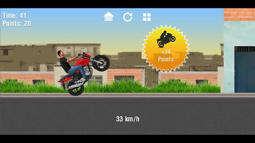 Moto Wheelie Plus - Gameplay image of android game