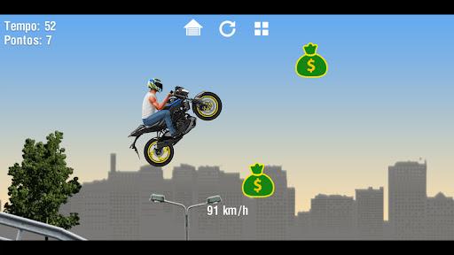 Moto Wheelie Plus - Gameplay image of android game