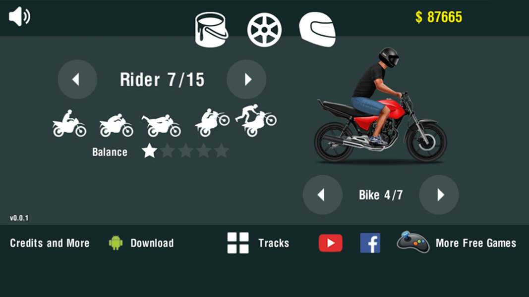 Rider Escape Plus - Gameplay image of android game