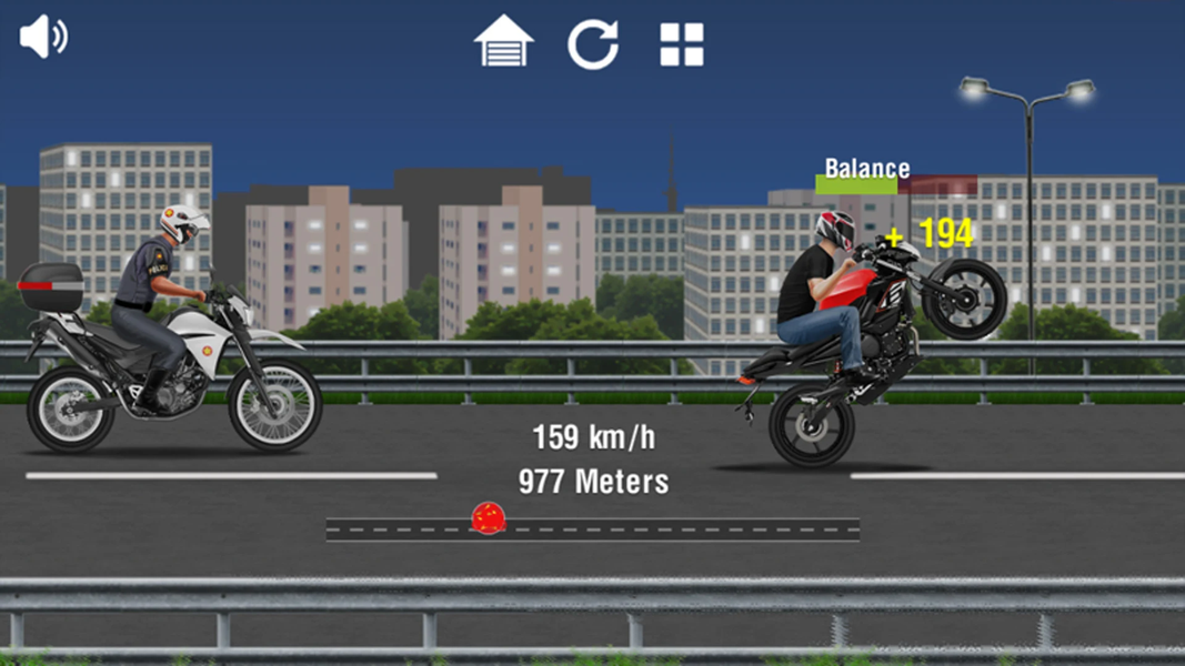 Rider Escape Plus - Gameplay image of android game
