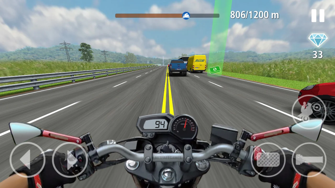 Traffic Motos - عکس بازی موبایلی اندروید