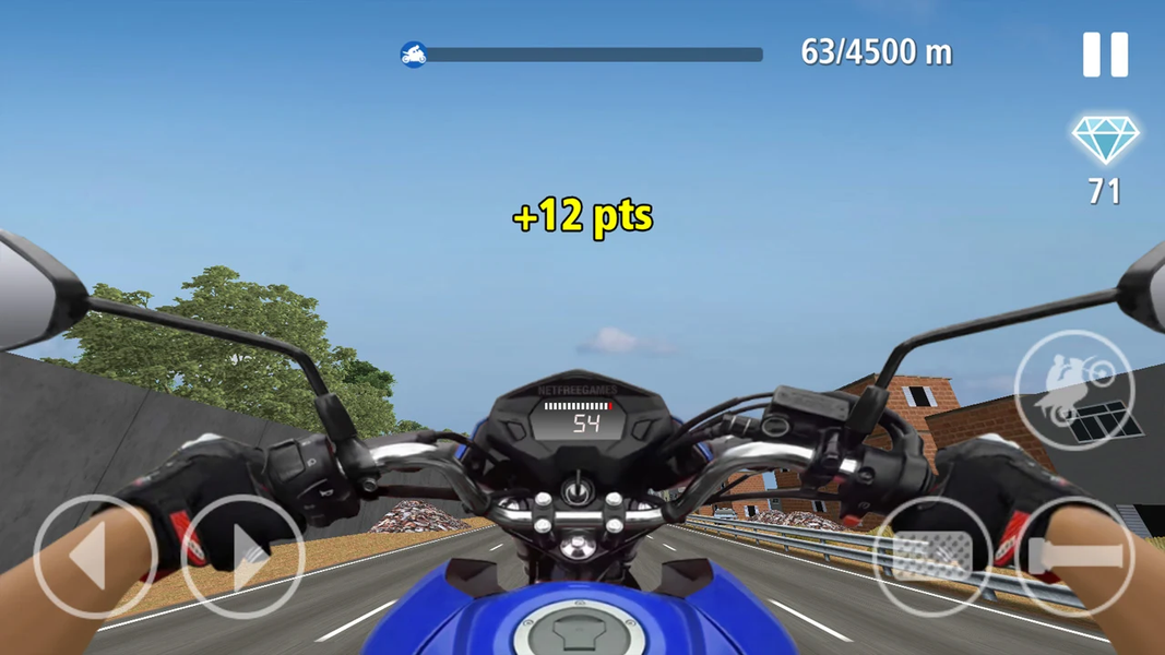 Traffic Motos - عکس بازی موبایلی اندروید