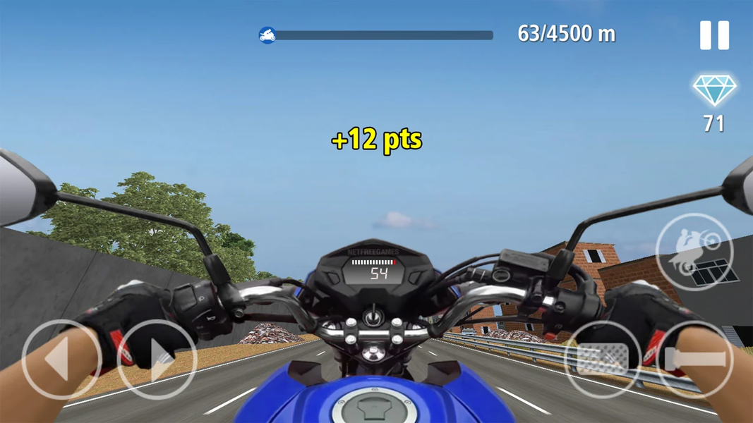 Traffic Motos - عکس بازی موبایلی اندروید
