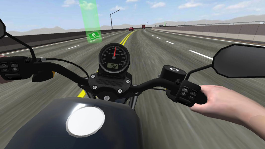 Traffic Motos 2 - Gameplay image of android game