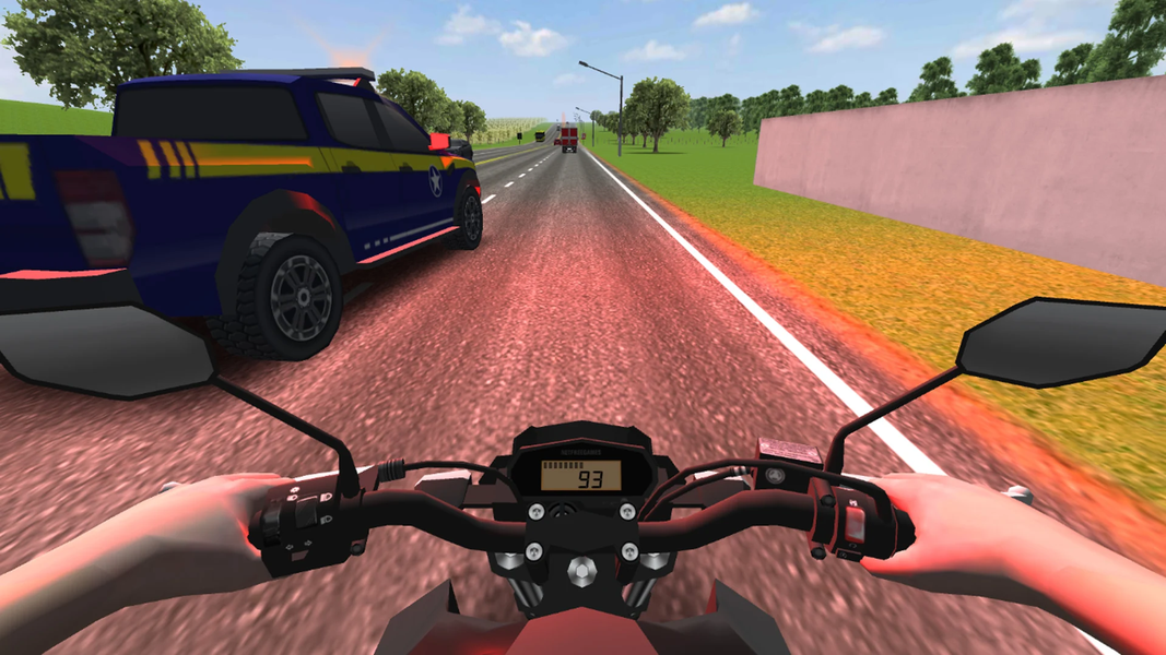 Traffic Motos 2 - Gameplay image of android game