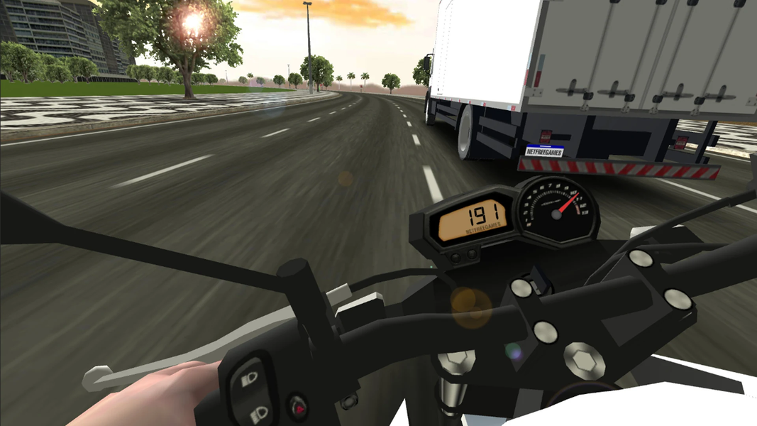 Traffic Motos 2 - Gameplay image of android game