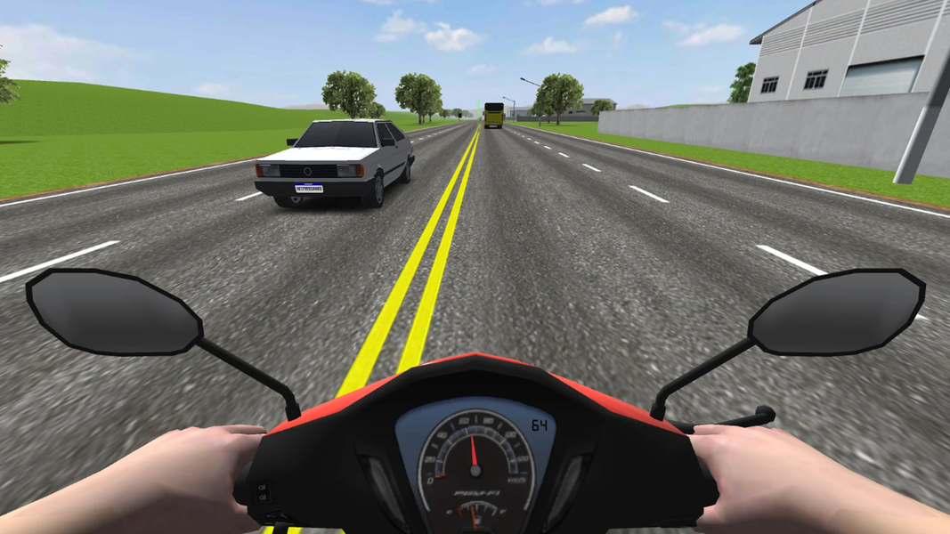 Traffic Motos 2 - Gameplay image of android game