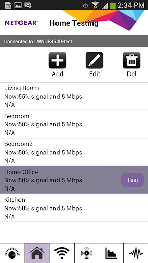 NETGEAR WiFi Analytics - Image screenshot of android app