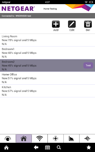 NETGEAR WiFi Analytics - Image screenshot of android app