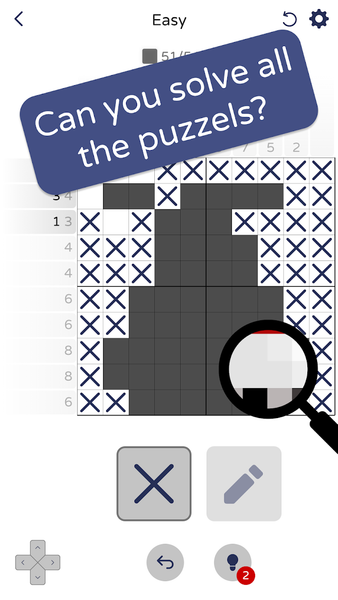 Nonogram Plus - Gameplay image of android game