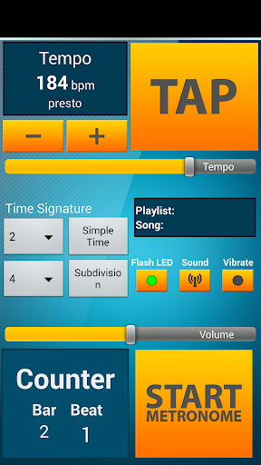 Metronome, Tuner & Piano - Image screenshot of android app