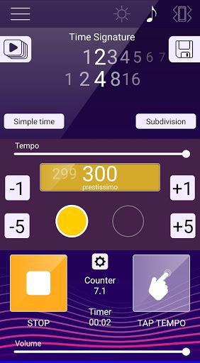 Perfect Metronome - Image screenshot of android app