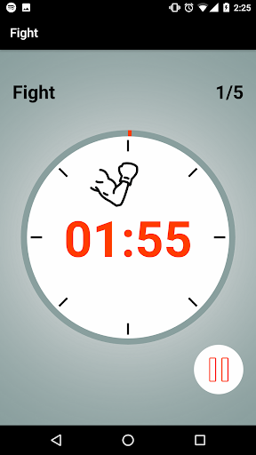 Boxing Round Interval Timer - Image screenshot of android app