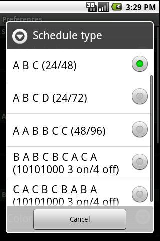 Fire Shifts - Free - Image screenshot of android app