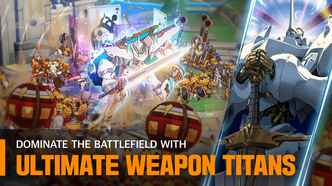 GRAND CROSS : Age of Titans - Image screenshot of android app