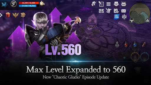 Lineage 2: Revolution - Gameplay image of android game