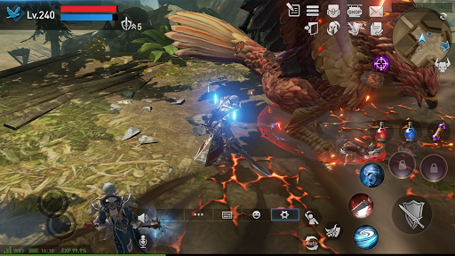 Lineage 2: Revolution - Gameplay image of android game