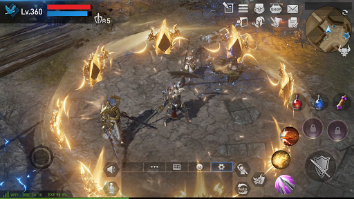 Lineage 2: Revolution - Gameplay image of android game