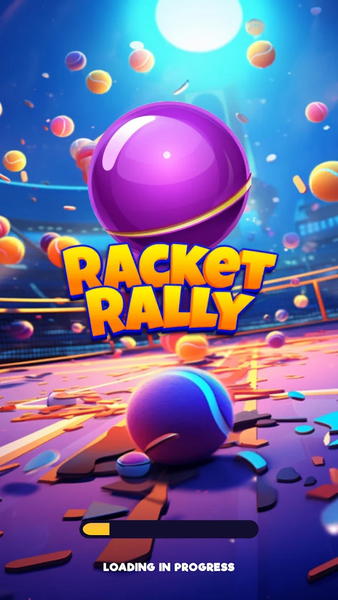 Racket Rally - Gameplay image of android game