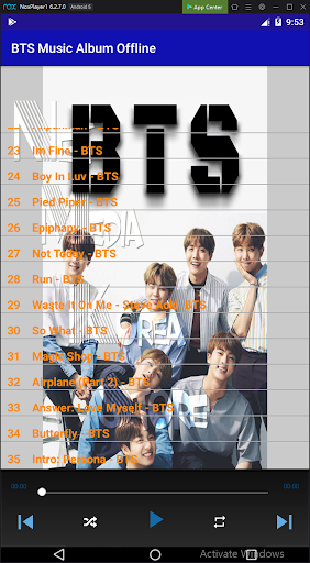 BTS Music Album Offline - Image screenshot of android app