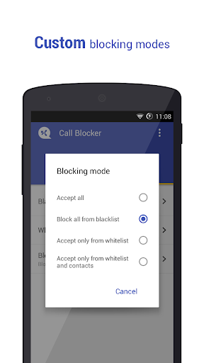 Call Blocker - Blacklist - Image screenshot of android app