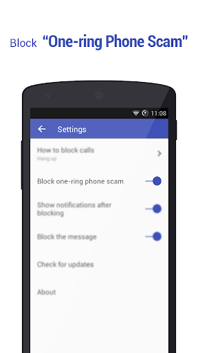 Call Blocker - Blacklist - Image screenshot of android app