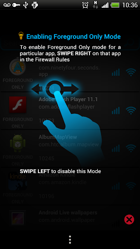 Mobiwol: NoRoot Firewall - Image screenshot of android app