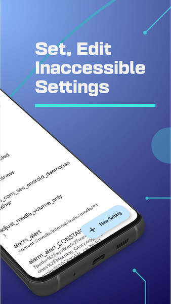 SetEdit: Settings Editor - عکس برنامه موبایلی اندروید