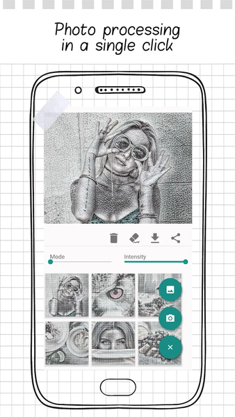 ARTi Sketch Pencil drawing - Image screenshot of android app