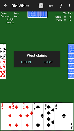 Bid Whist - Expert AI - عکس بازی موبایلی اندروید