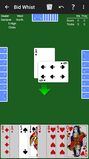 Bid Whist - Expert AI - Gameplay image of android game